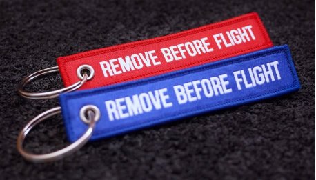 woven redblue keychain 3.94x0.79
