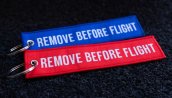 woven redblue key chain 5.5x1.8