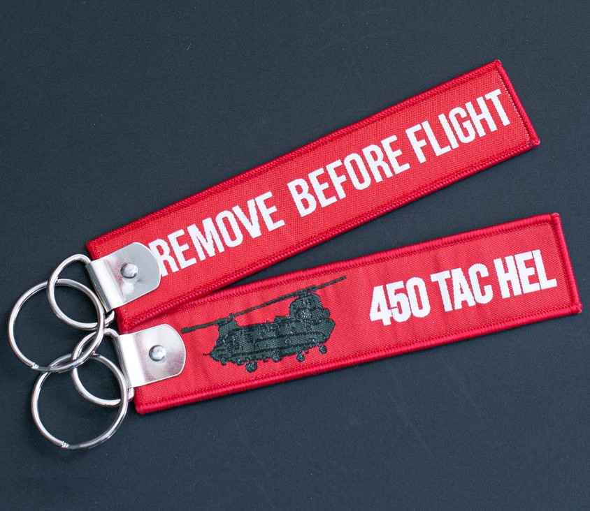 Portachiavi RBF Remove Before Flight Azzurro