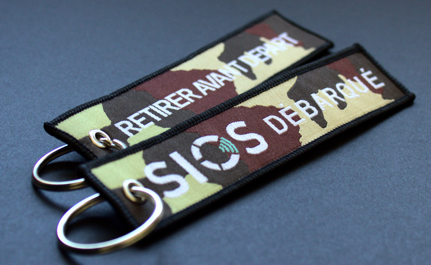 SIOS woven keychain