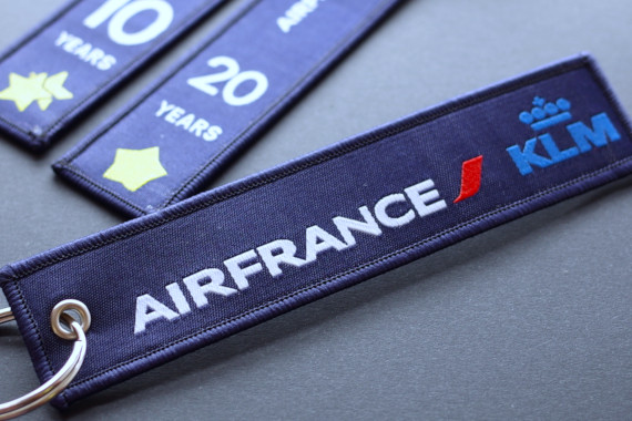 AIR France KLM logos Zoom