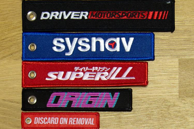 Custom jet tags outlet