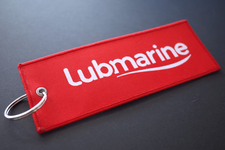 Lubmarine woven keychain 160x60mm