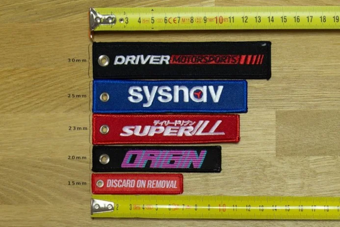 Remove Before Flight Keychains: Available in All Sizes